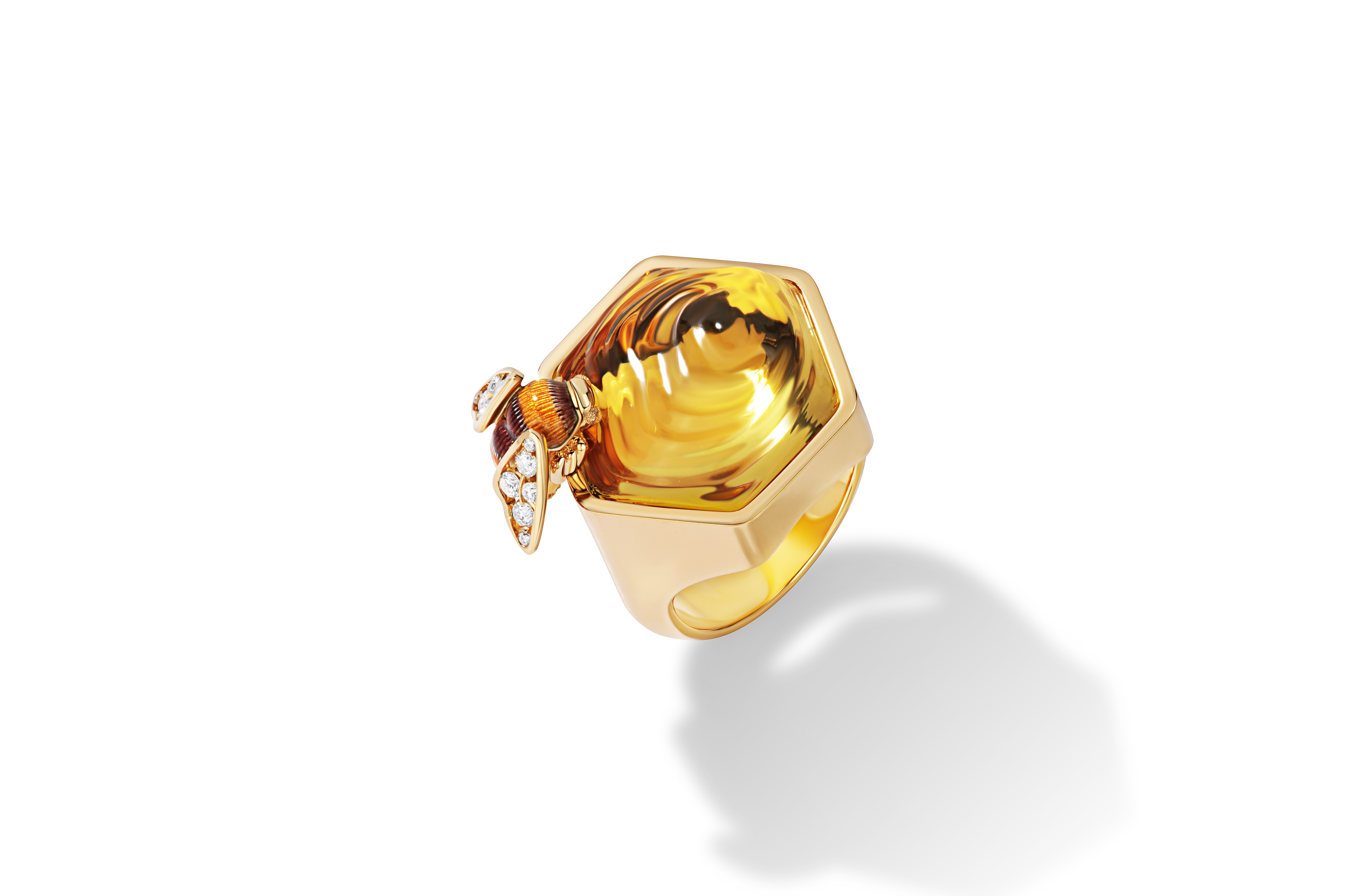 Ring "Bumblebee on Honey"