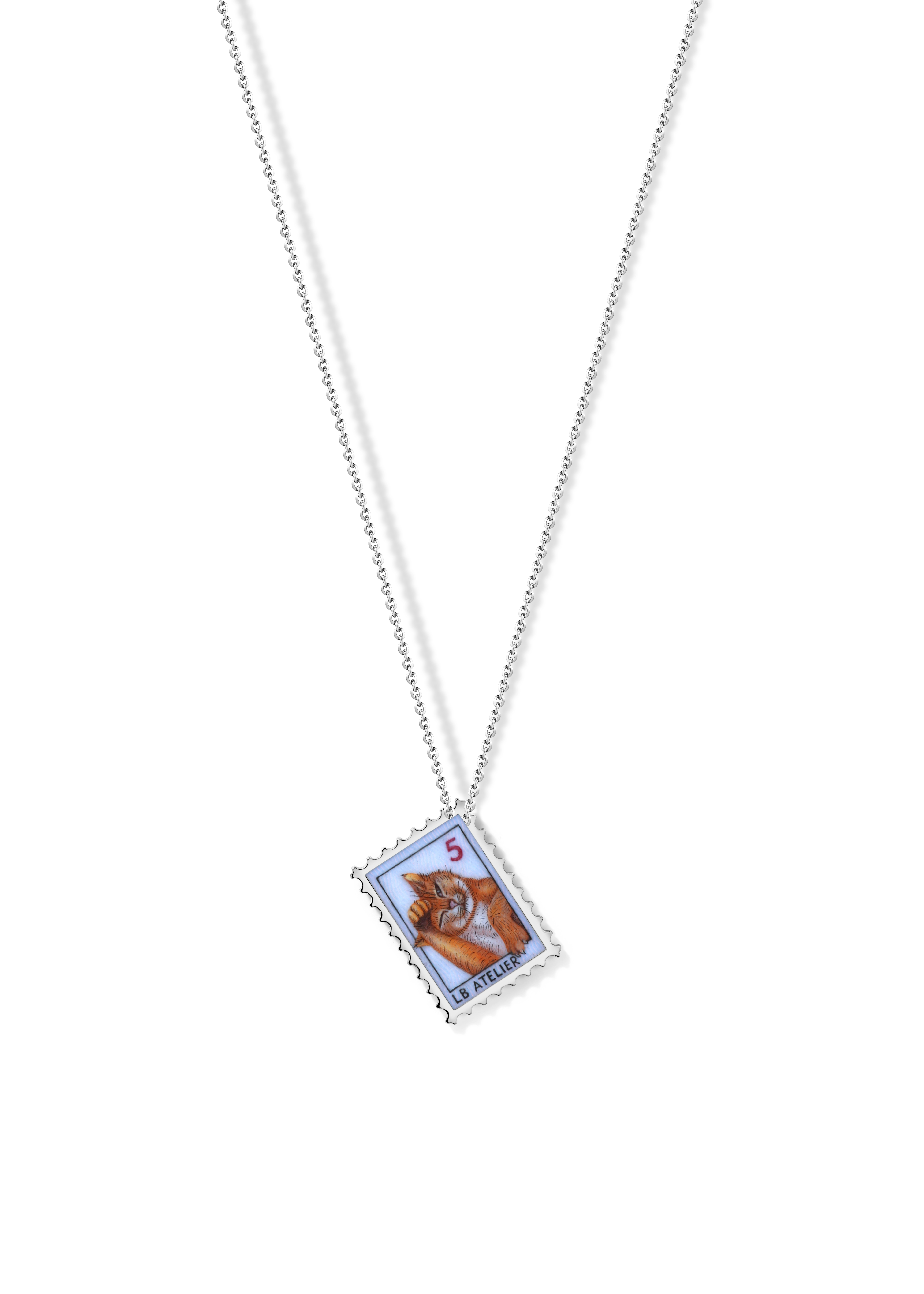 Pendant on a chain "Easter mail"