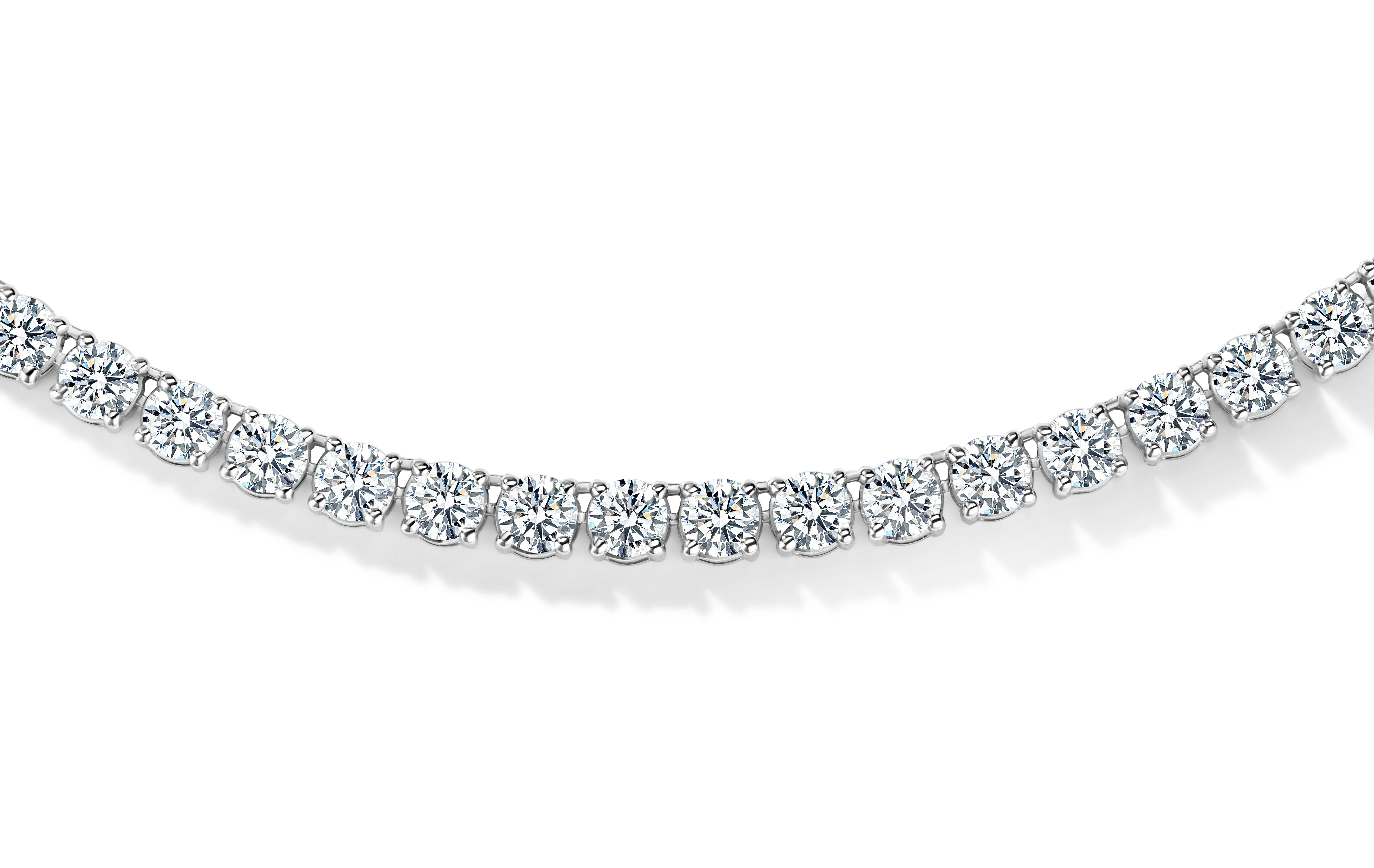 Теннисное колье 14,6 ct