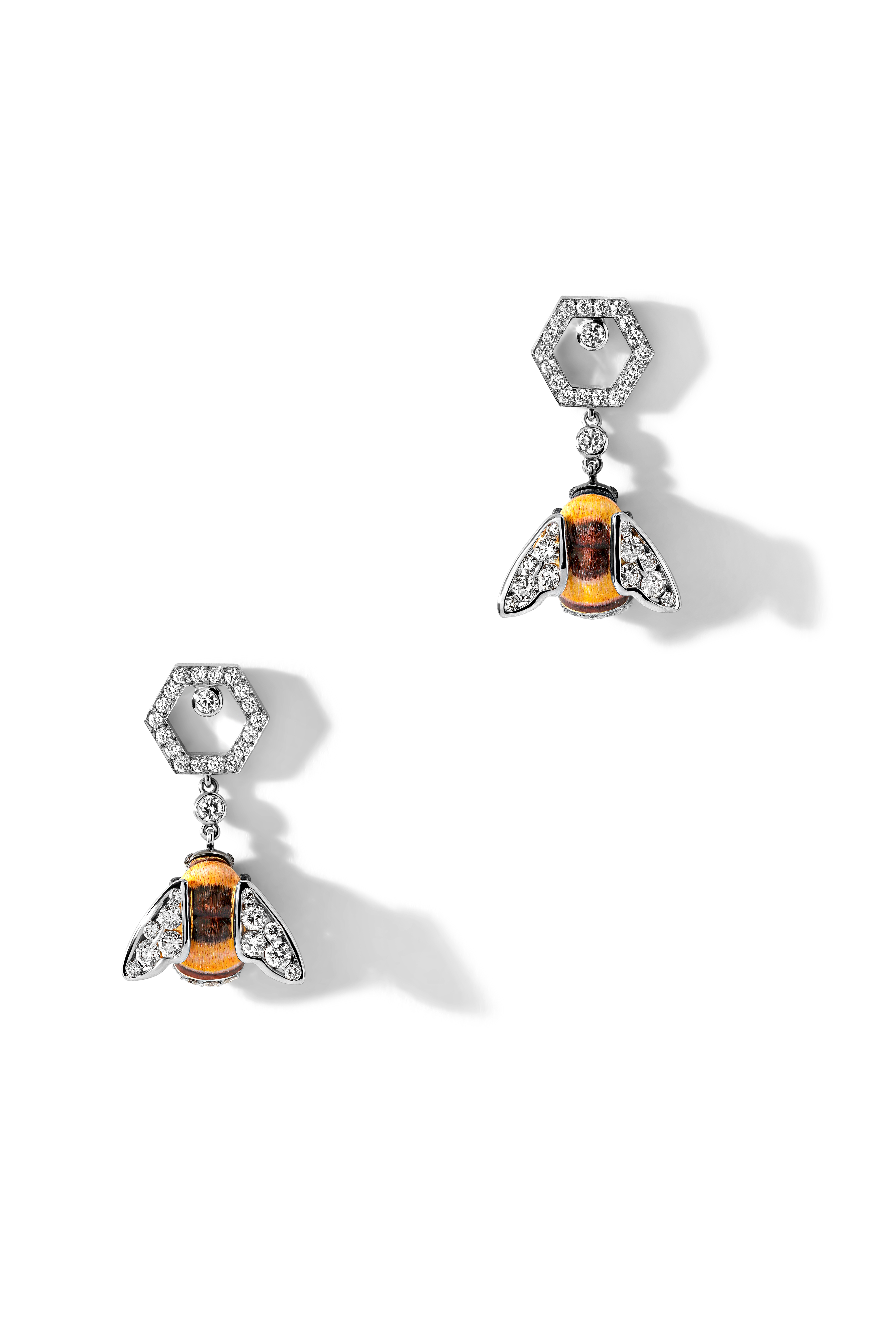 Earrings «Bumblebee»