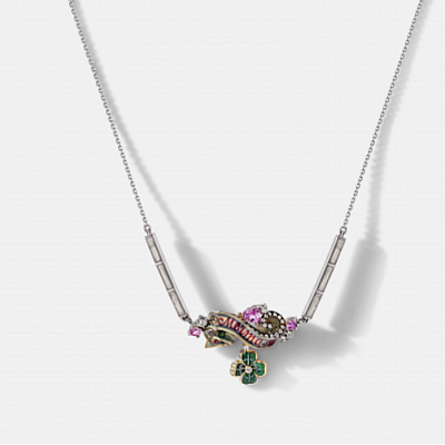 Pendant "Ribbon" clover