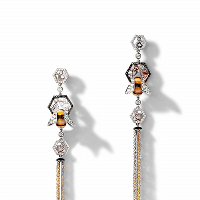 Earrings «Bumblebee»