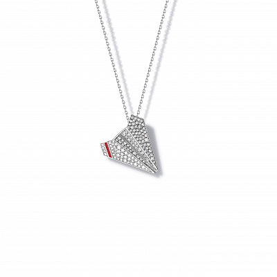Pendant "Paper plane"