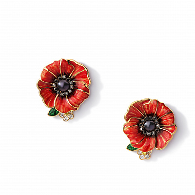 Earrings “Poppy”