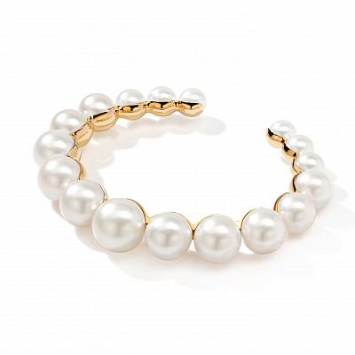 Bracelet with pearls
