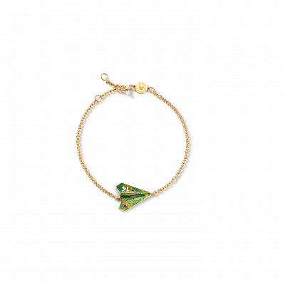 Small airplane bracelet