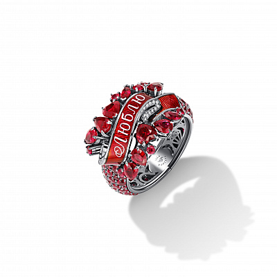 LOVE ring ruby