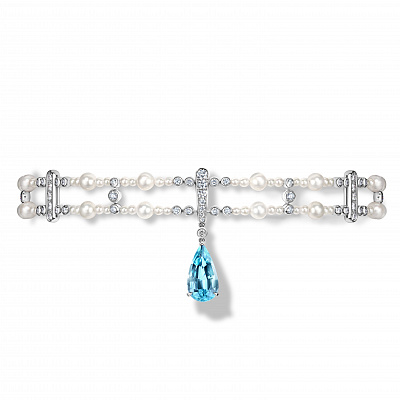 Choker «Aquamarine»